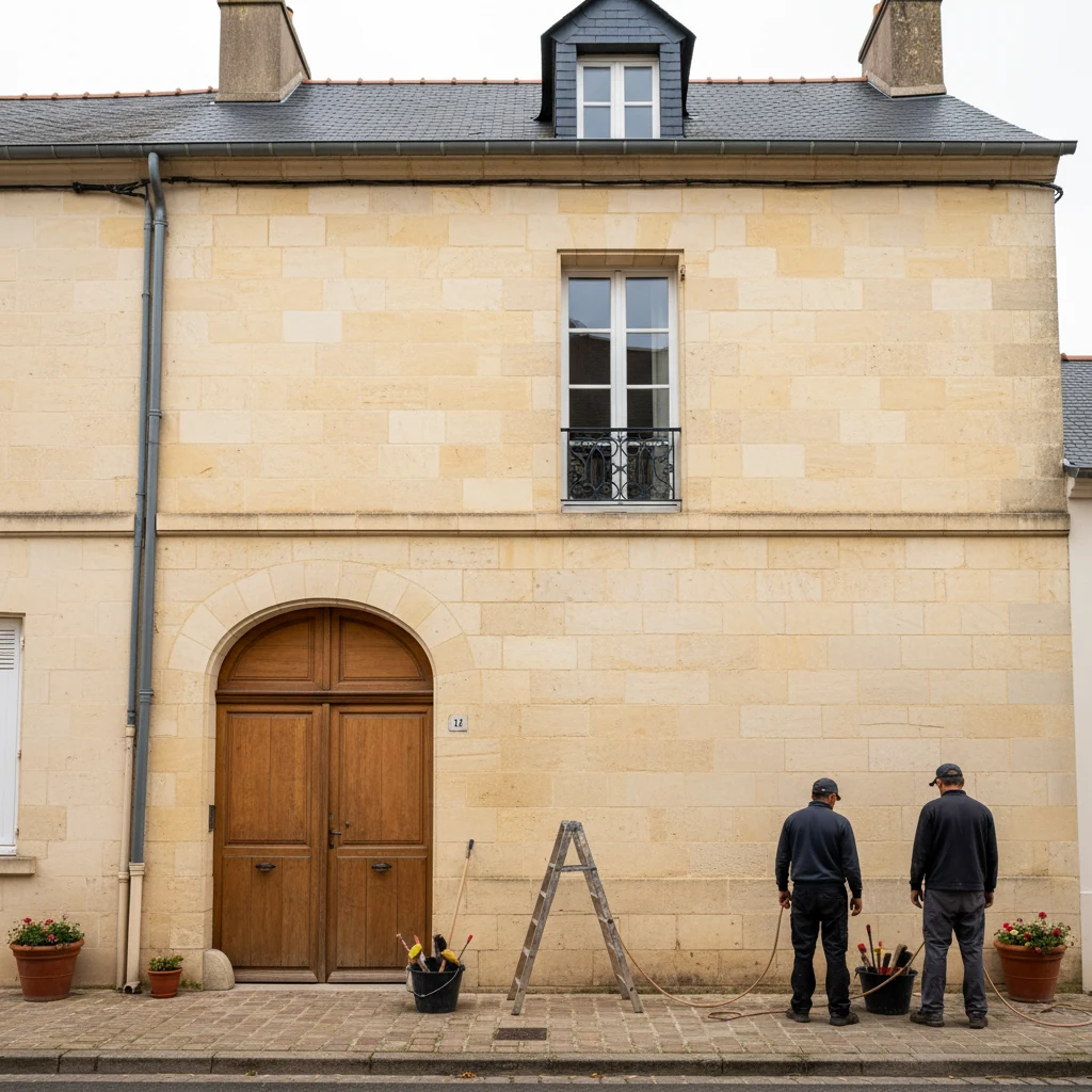 Nettoyage Façade La Rochelle — résultat professionnel