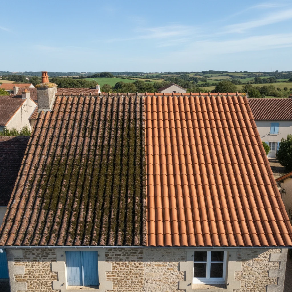 Nettoyage Toiture La Rochelle — résultat professionnel